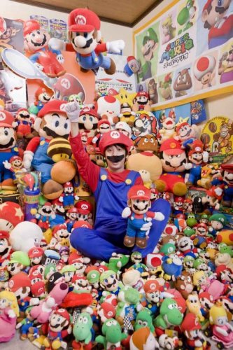 Самый преданный фанат видеоигры Mario в мире