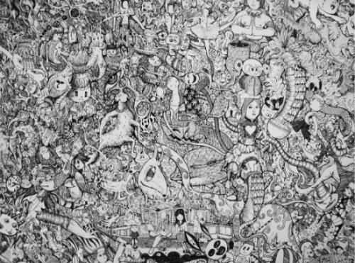 Удивительные репродукции японского художника Сагаки Кейта