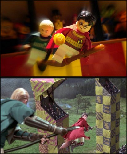 Сценки кинофильмов из Лего