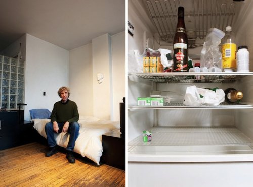 Содержимое холодильников жителей разных стран