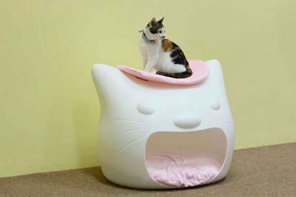 Дизайн кошачьих домиков