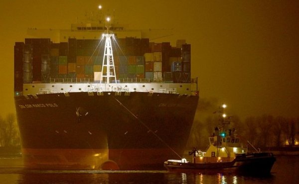 CMA CGM Marco Polo — крупнейшее в мире судно-контейнеровоз