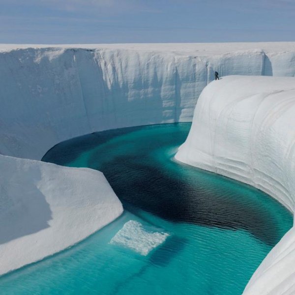 Живописная красота Ледяного каньона в Гренландии (12 фото)