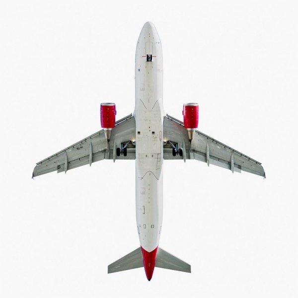 Нижняя часть фюзеляжа самолётов в фотографиях Джефри Милстайна