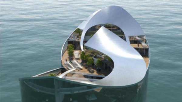 В Катаре готовится к реализации проект плавучих отелей (9 фото)
