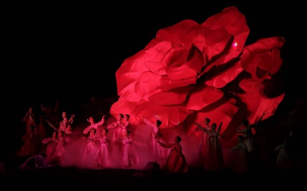 Красочное шоу в честь празднования 60-летия со дня окончания Корейской войны (14 фото)
