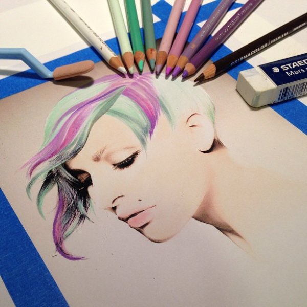Рисунки, сделанные цветными карандашами, поражают своей реалистичностью (21 фото)