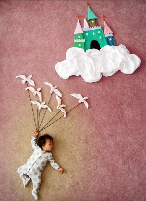 Спящий малыш в Стране чудес (26 фото)