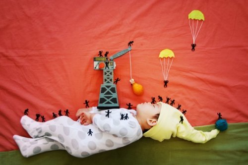 Спящий малыш в Стране чудес (26 фото)
