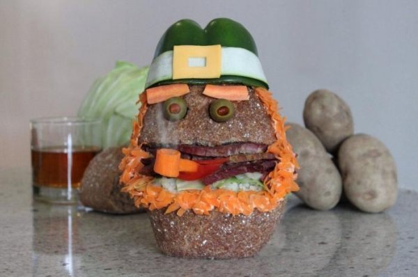 Креативный дизайн гамбургеров от Каси Хаупт (10 фото)