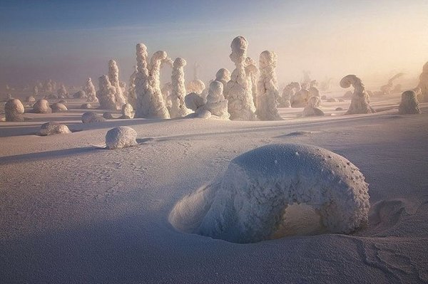 Впечатляющие пейзажи Лапландии (10 фото)