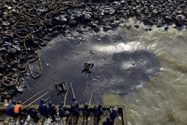 Загрязнение воды в Китае (37 фото)