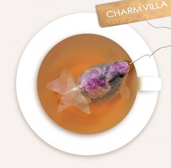 Чайные пакетики в виде золотой рыбки превратят вашу чашку чая в круглый аквариум (8 фото)