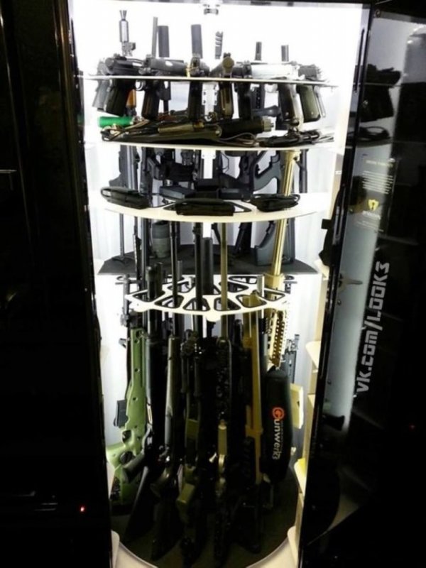 Кастомные оружейные сейфы от Pendleton Safes (9 фото)
