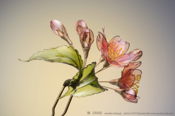 Восхитительные цветочные украшения от Sakae (10 фото)