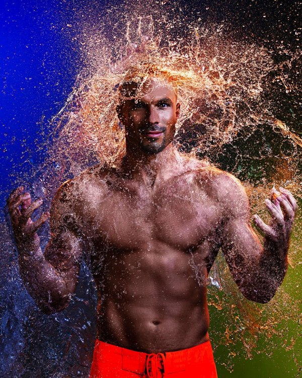 Водяные парики в фотопроекте Тима Тэддера (15 фото)