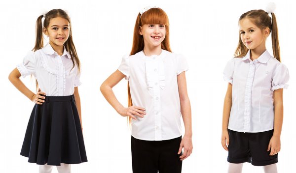 Красивая блузка – важнейшая деталь школьного гардероба