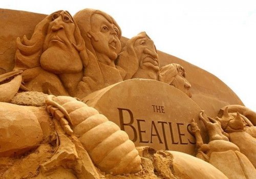 Выставка песочных скульптур в Мельбурне