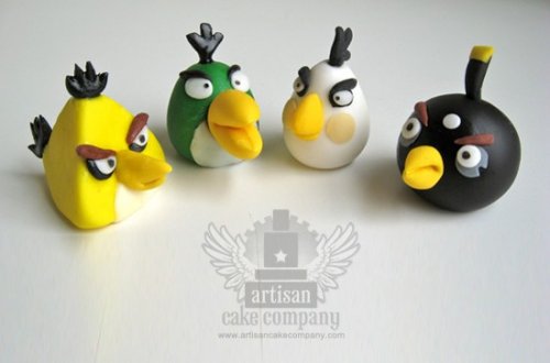 Angry Birds - украшения для тортов