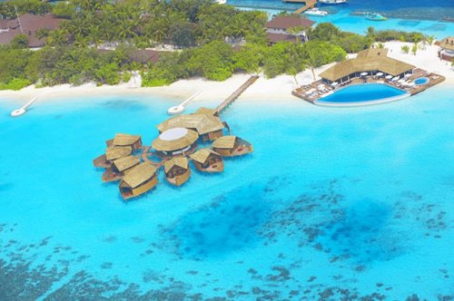 Сказочный отель на Мальдивских островах