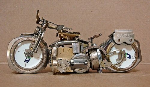Миниатюрные мотоциклы дизайнера Хосе Пфау