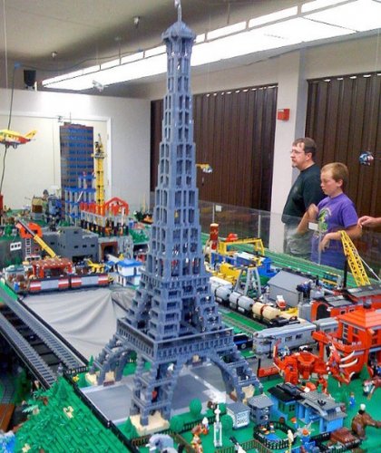 17 мировых достопримечательностей из Lego
