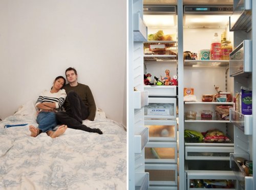 Содержимое холодильников жителей разных стран