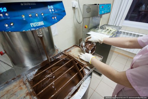 Производство шоколадных конфет