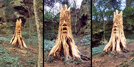 Удивительные скульптуры деревьев