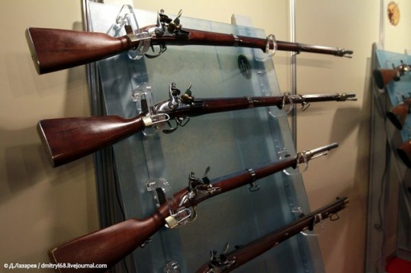 Оружие, представленное на Международной выставке "Arms & Hunting 2012"