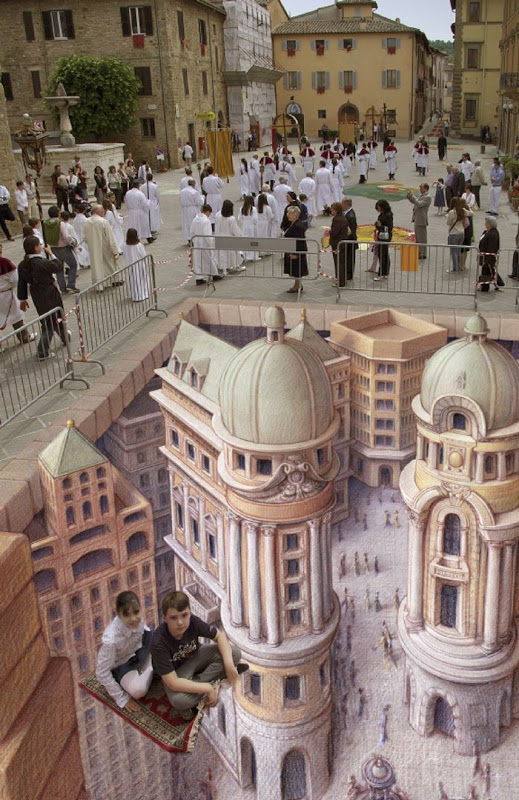 Курт Веннер – художник, придумавший 3D стрит-арт