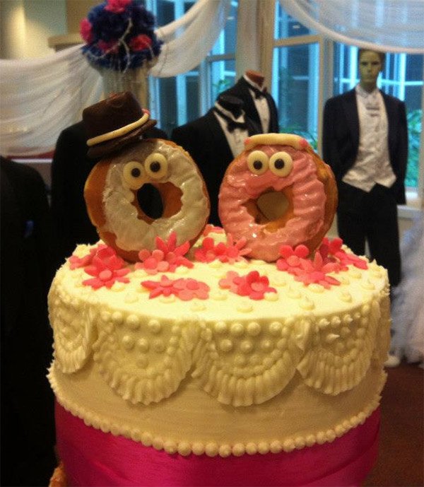 Торт Данкин Донатс: самый дешёвый и лучший свадебный торт в мире