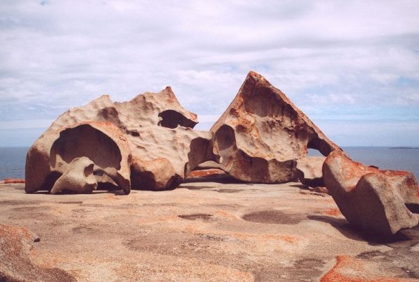 Необычные скальные образования острова Кенгуру