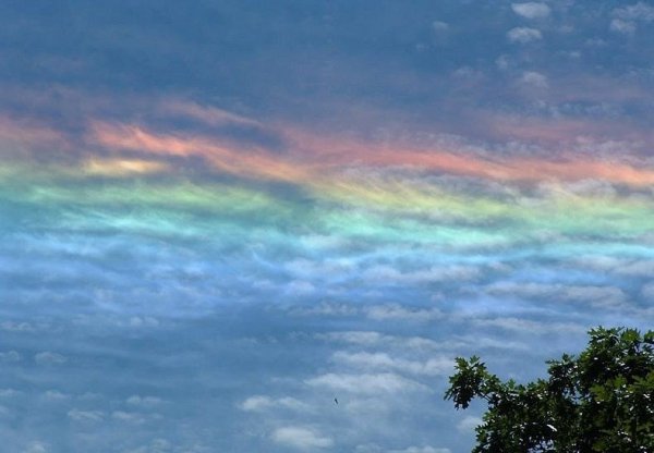 Радужные облака (15 фото)