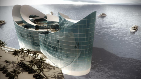 В Катаре готовится к реализации проект плавучих отелей (9 фото)