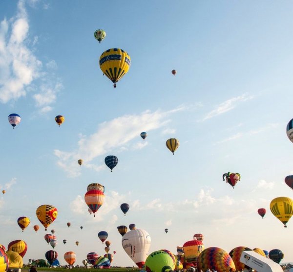 Яркие краски фестиваля воздушных шаров в Лотарингии (14 фото)