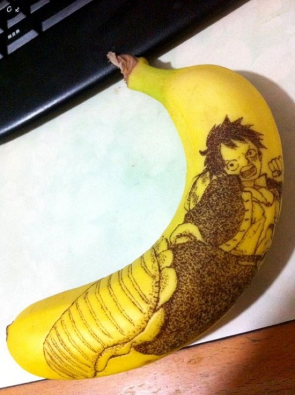 Татуирование бананов – форма искусства, набирающая популярность (9 фото)
