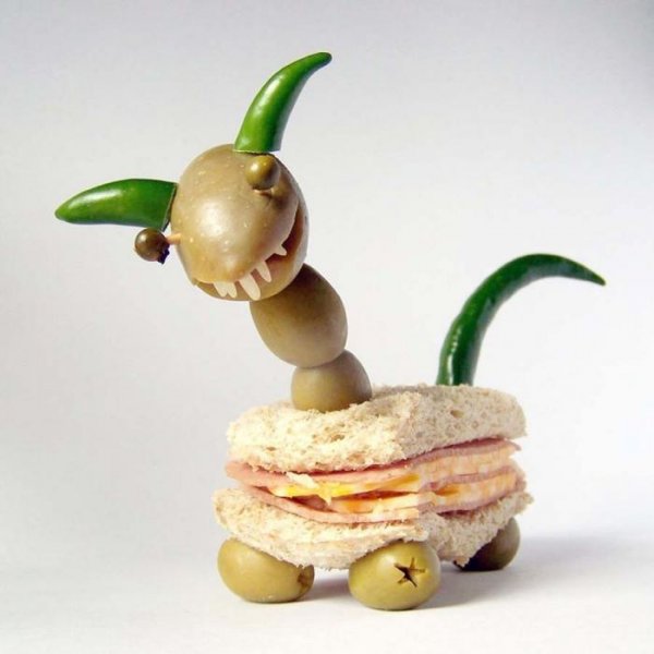 Креативный дизайн гамбургеров от Каси Хаупт (10 фото)