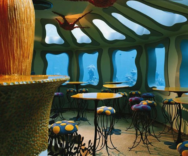 Уникальный подводный ресторан Red Sea Star (21 фото)