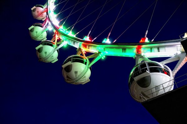 Ferris Wheel в Лас-Вегасе – самое высокое колесо обозрения (9 фото)