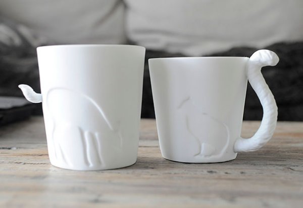 Чашки и кружки с оригинальным дизайном (35 фото)