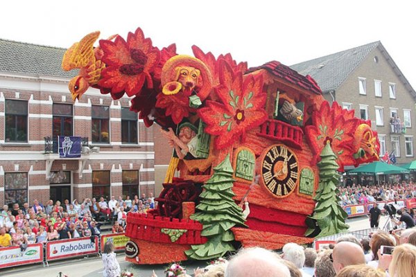 В Нидерландах прошёл парад цветов Corso Zundert 2014 (27 фото)