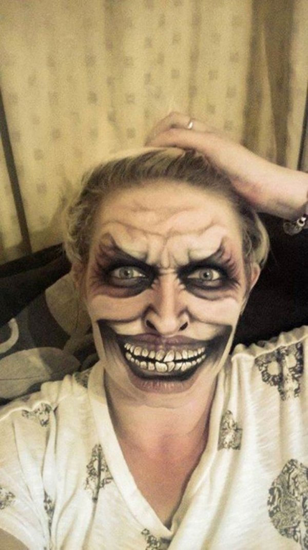 Ужасающий грим на Хэллоуин от Никки Шелли (20 фото)