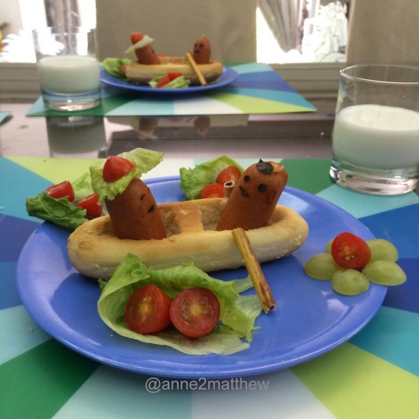 Креативные хот-доги матери четверых детей (10 фото)