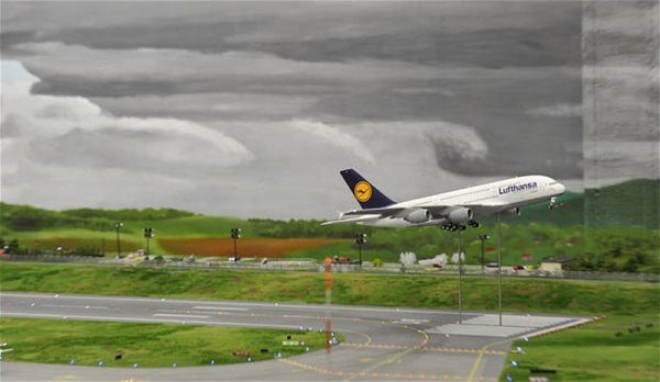 Крупнейшая в мире модель аэропорта находится в Гамбурге (20 фото + видео)