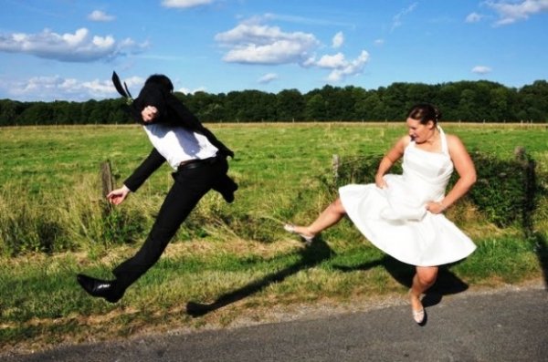 Топ-25: Свадебные фотографии, которые поднимут вам настроение