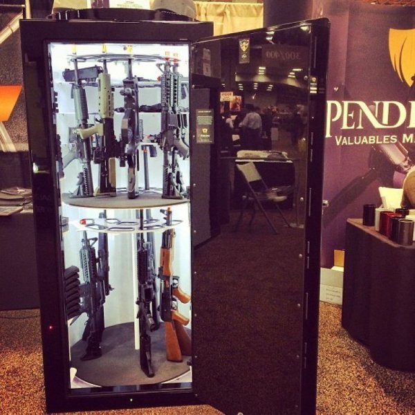 Кастомные оружейные сейфы от Pendleton Safes (9 фото)