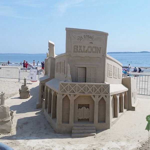 Песчаные скульптуры на фестивале в Бостоне (15 фото)