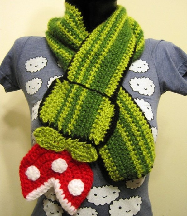 Креативные шарфы, которые привлекут к вам внимание (25 фото)