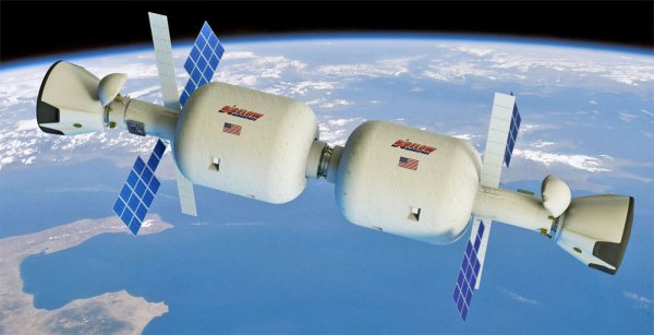 На орбите Земли может возникнуть надувная космическая станция